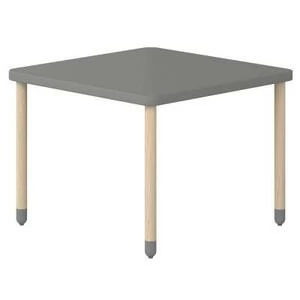 Стол Flexa Play, серый, 48х65х65 см