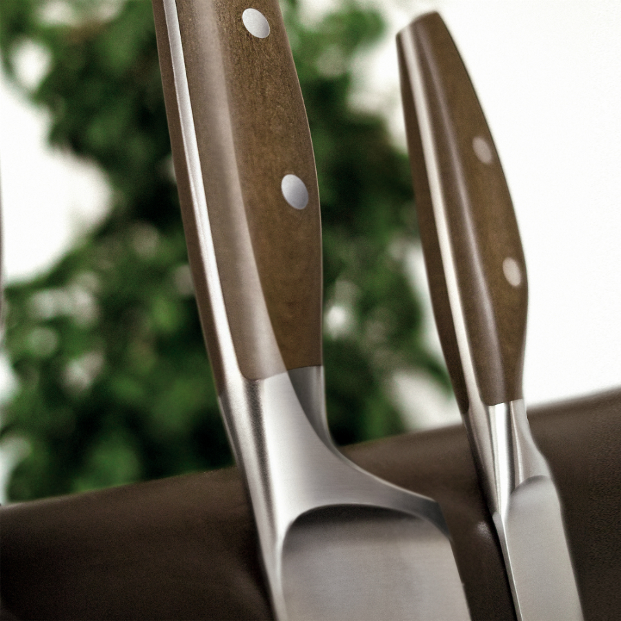 Набор кухонных ножей Epicure на темной деревянной подставке, 6 шт WUESTHOF W9854 - Вид №1