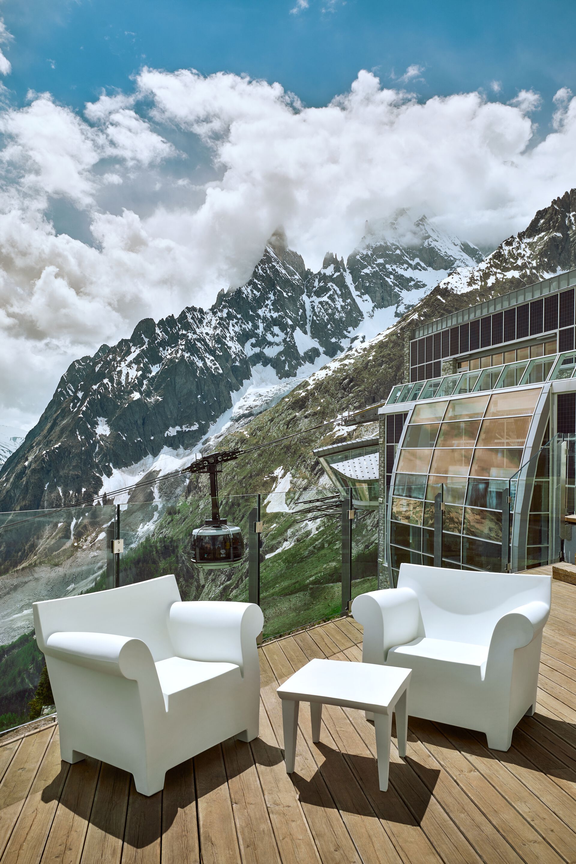 Квадратный садовый стол из полиэтилена Kartell Bubble ARCH-00089617 - Вид №5