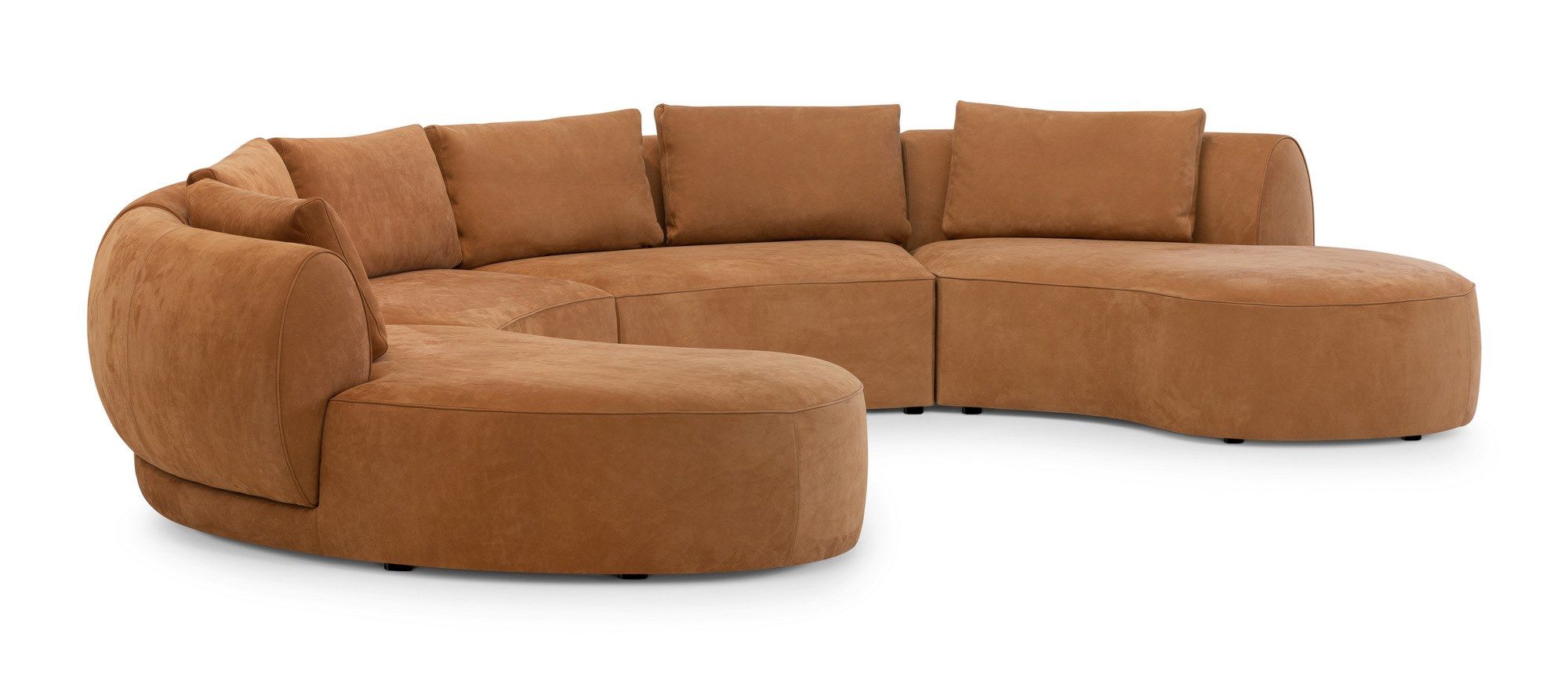 Секционный диван из изогнутой ткани Sicis Botero ARCH-00116512 - Вид №4