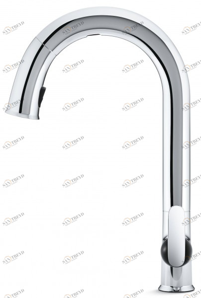 E72218-B7-CP Электронный сенсорный смеситель для кухни Jacobdelafon SENSATE Santreyd