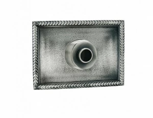 046295.000.71 Комплект отделки для 5 направлений в настенном переключателе Античное серебро