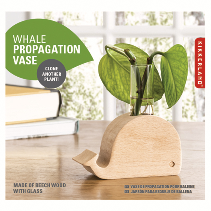 VS03 Ваза Кит, 10,6 см Kikkerland  - Вид №2