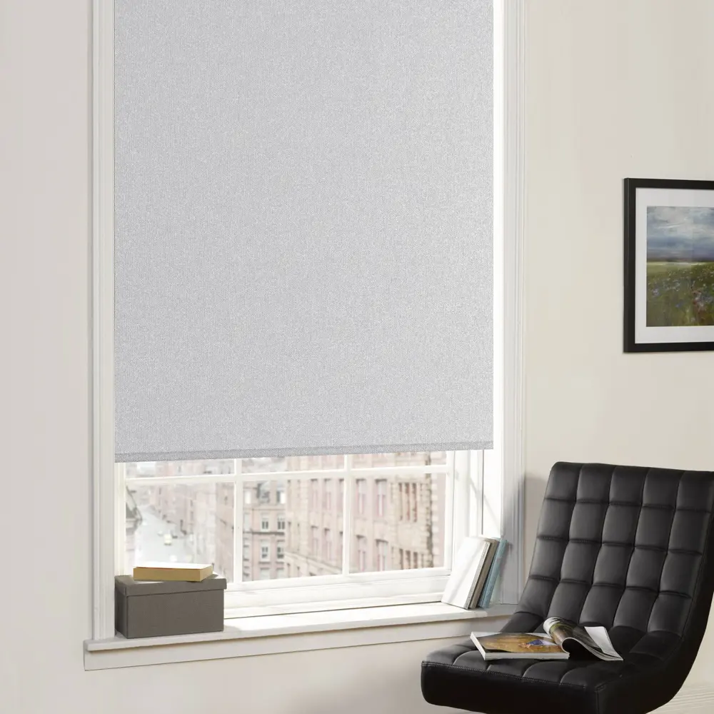 Штора рулонная Pearl 70x160 см серая MIAMOZA STLM-2068843 - Вид №2