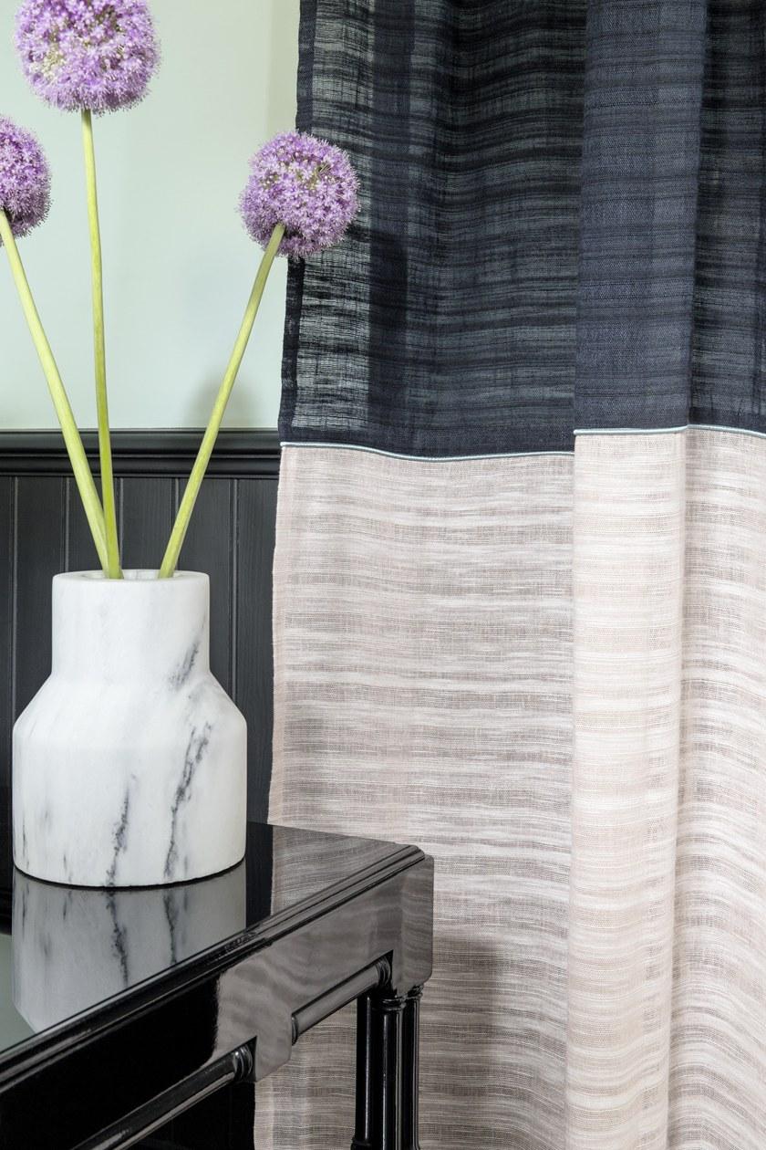 Élitis Моющаяся льняная жаккардовая ткань для штор Lin enchanté sun-id-1421955 - Вид №2