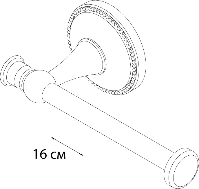9510A Держатель запасного рулона GR- GRAMPUS ALFA - Вид №2