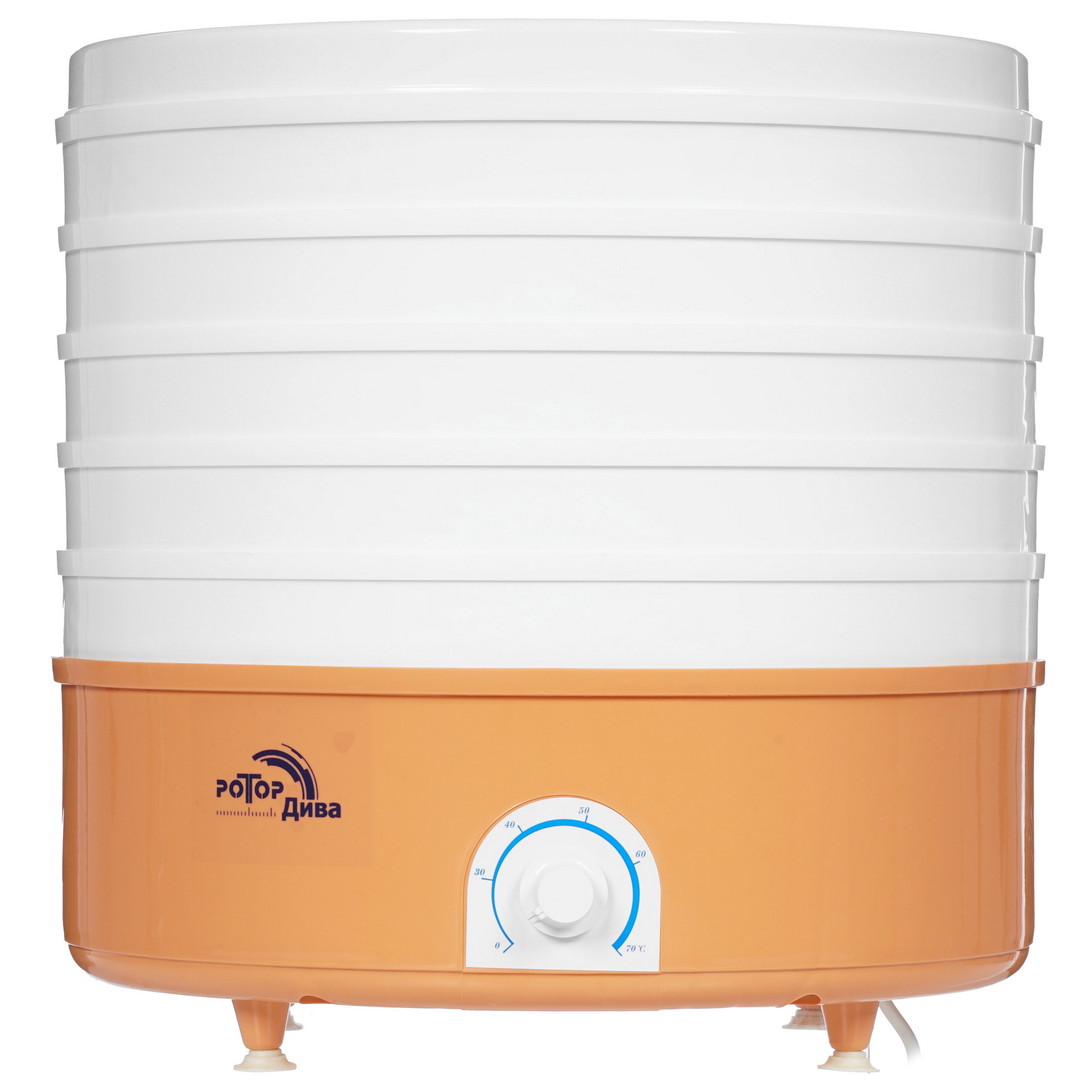 8157330 Сушилка для овощей и фруктов Ротор Дива СШ-007-04 оранжевый STDN-0030795 - Вид №1