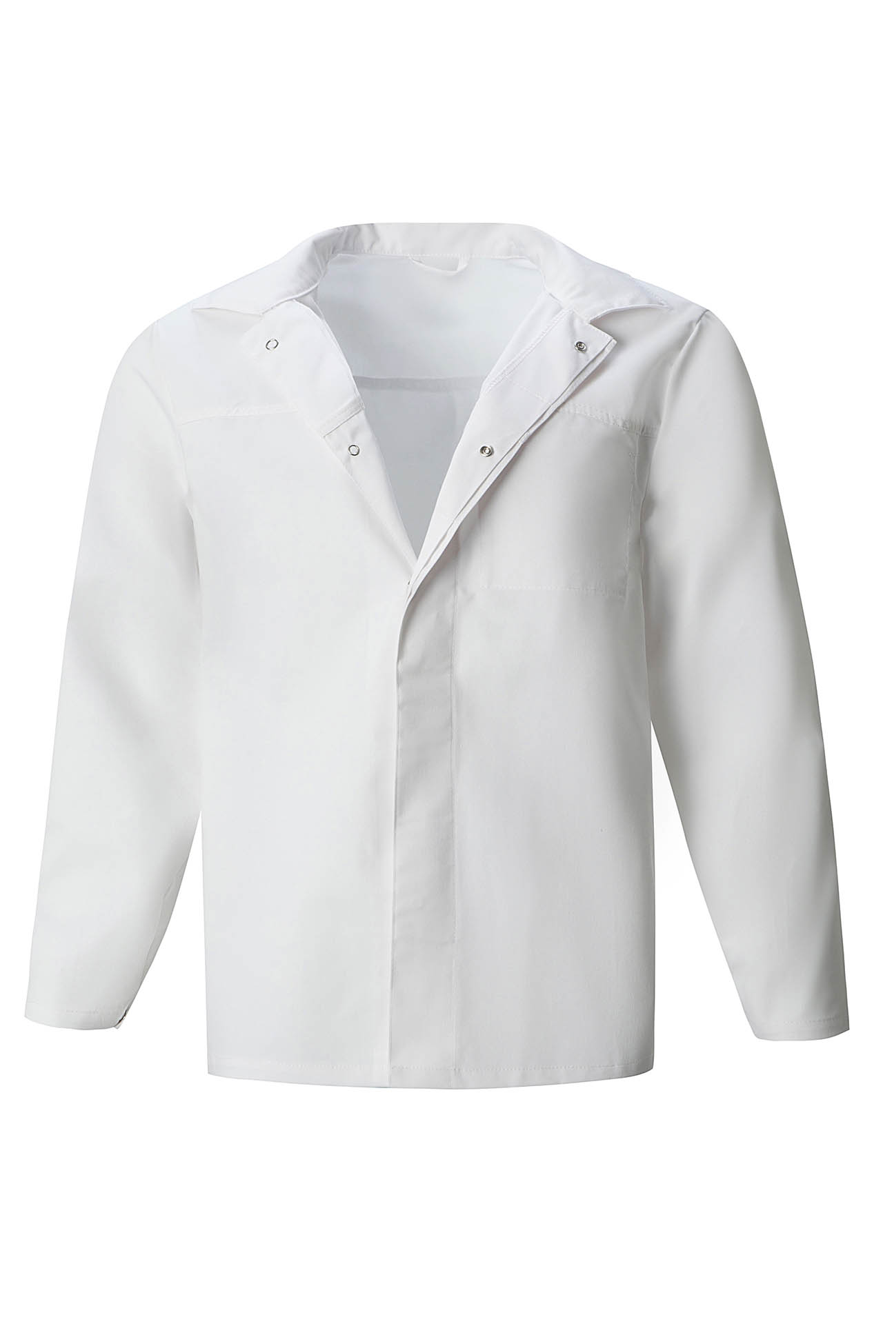 5041543 Куртка Эйч-Лайн мужская белая  Одежда для поваров  размер 56-58/182-188 Спецодежда  - Вид №2