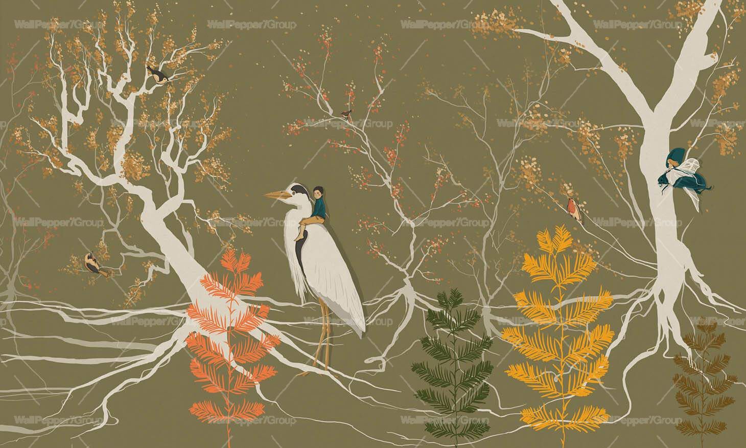 Натуральный ПВХ обои бесплатно, ЭКО, моющиеся WallPepper Online SELECTION ARCH-00136828 - Вид №1