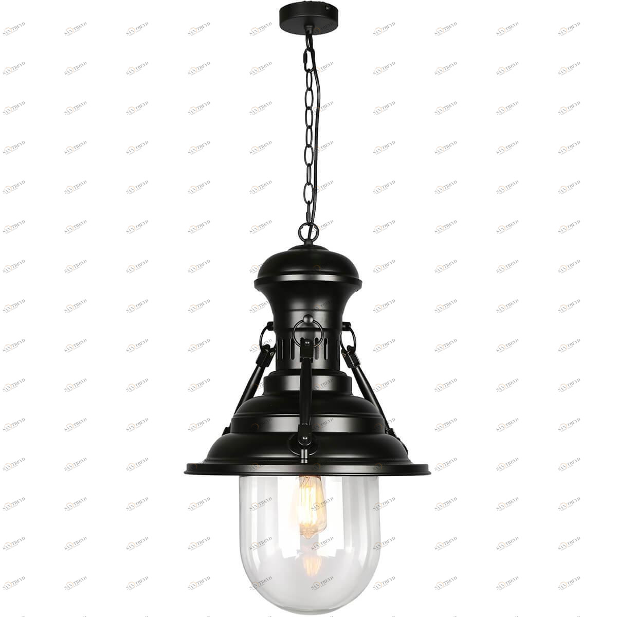 Подвесной светильник Omnilux OML-91606-01 OMNILUX 916 196375 Черный 