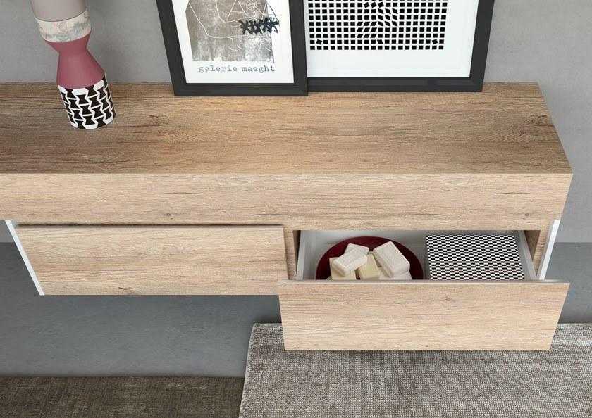 Gruppo Geromin Тумба под умывальник настенная угловая с ящиками Change sun-id-1468269 - Вид №2