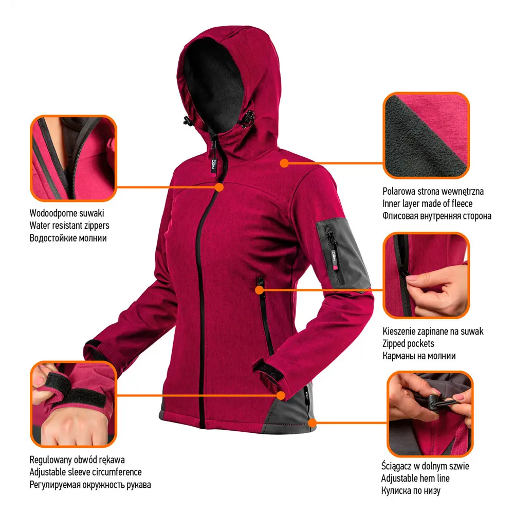 Куртка женская Neo Softshell, размер XL 82775367 STLM-2074297 Neò  - Вид №13