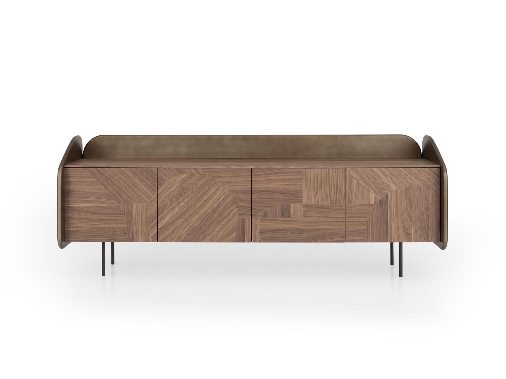 Шкаф из грецкого ореха с распашными дверями Morica Design Haute Couture ARCH-00124489 - Вид №6