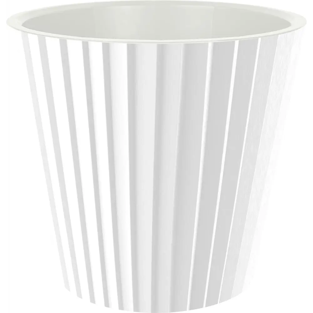 Горшок цветочный Engreen Sand D160 ø16 h14.6 см 2л пластик белый INGREEN STLM-2163176