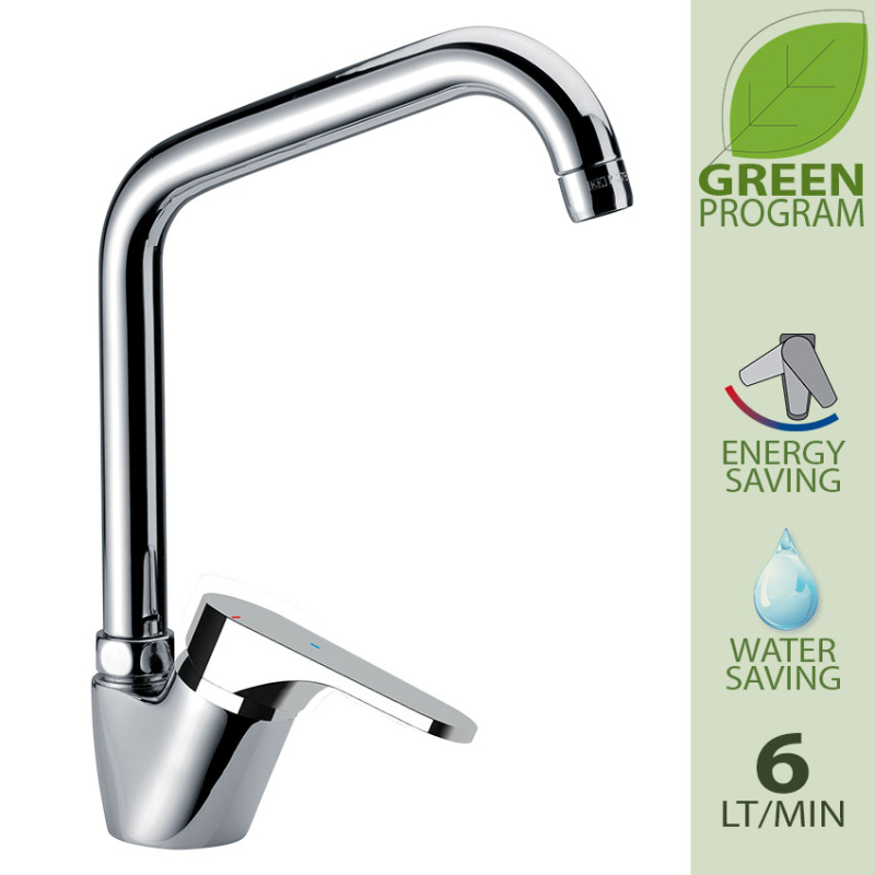 OME617LT6 Смеситель для мойки DANIEL RUBINETTERIE Omega - Вид №3