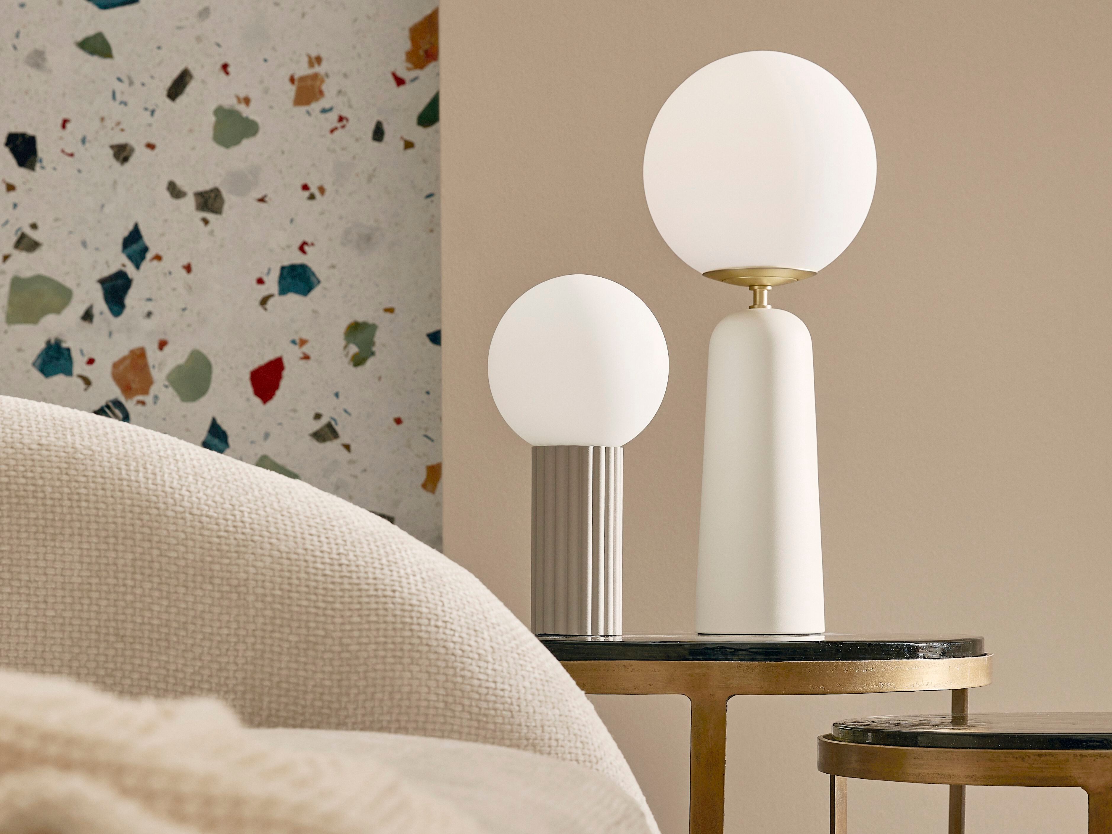 Настольная лампа из металла и стекла BIZZOTTO Delphine ARCH-00050226 - Вид №4