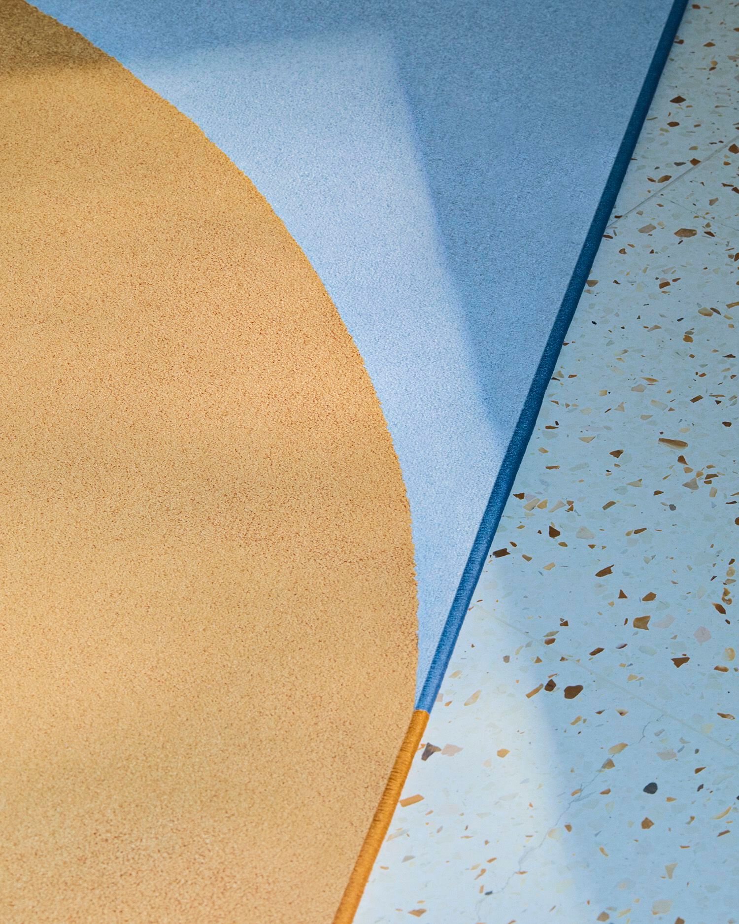 Ковер ручной работы с геометрическим рисунком Besana Moquette AURA ARCH-00105140 - Вид №2