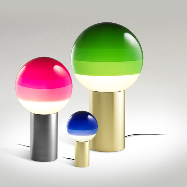 085707 Настольный светильник S черный-латунь Marset Dipping Light  - Вид №4