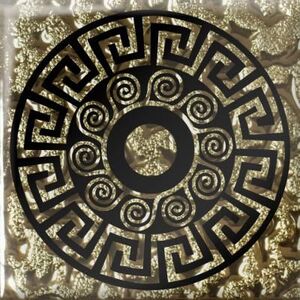 Напольная вставка Греция золото 6,6х6,6