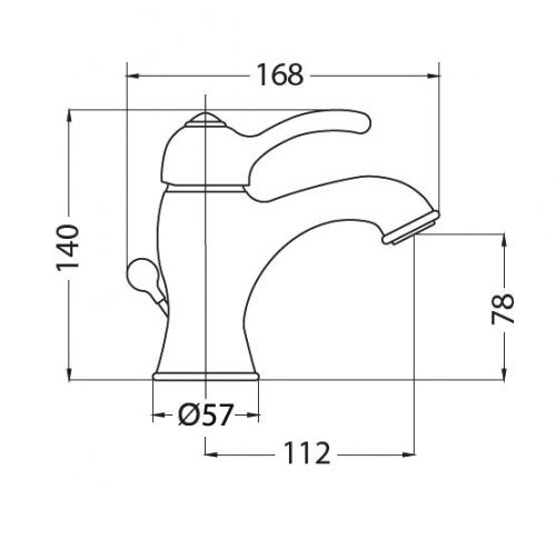 18884 Смеситель Migliore Lem Swarovski  - Вид №1