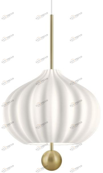 KUNDALINI Подвесной светильник из стекла и латуни sun-id-1486606