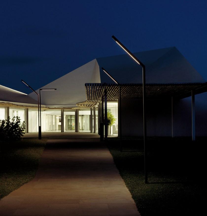 Vibia Светодиодный садовый светильник из стали Palo alto sun-id-1455458 - Вид №6