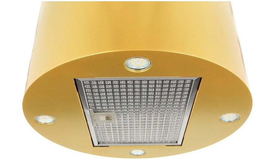 5354580 Вытяжка островная Akpo WK-10 Balmera золотистый STDN-0107230 - Вид №1