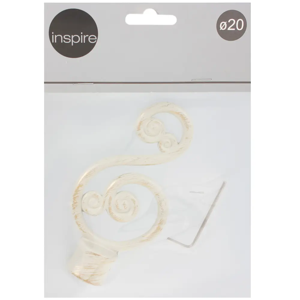 Наконечник Inspire «Чародейка» 10 см цвет белый антик STLM-2105709 - Вид №2