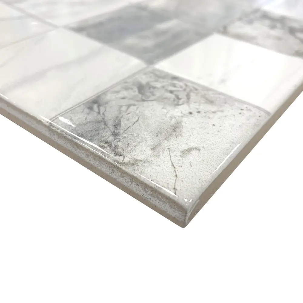 Плитка настенная Alma Ceramica Mercury 24.9x50 см 1.1205 м² цвет серый STLM-2053180 - Вид №1