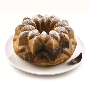 24.600.41.0065 Форма для приготовления пирогов и кексов meteor 24 х 10 см силиконовая Silikomart