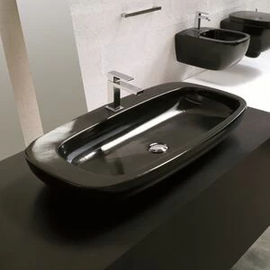 18872 Накладная раковина на столешницу  овальная Ceramica Hidra