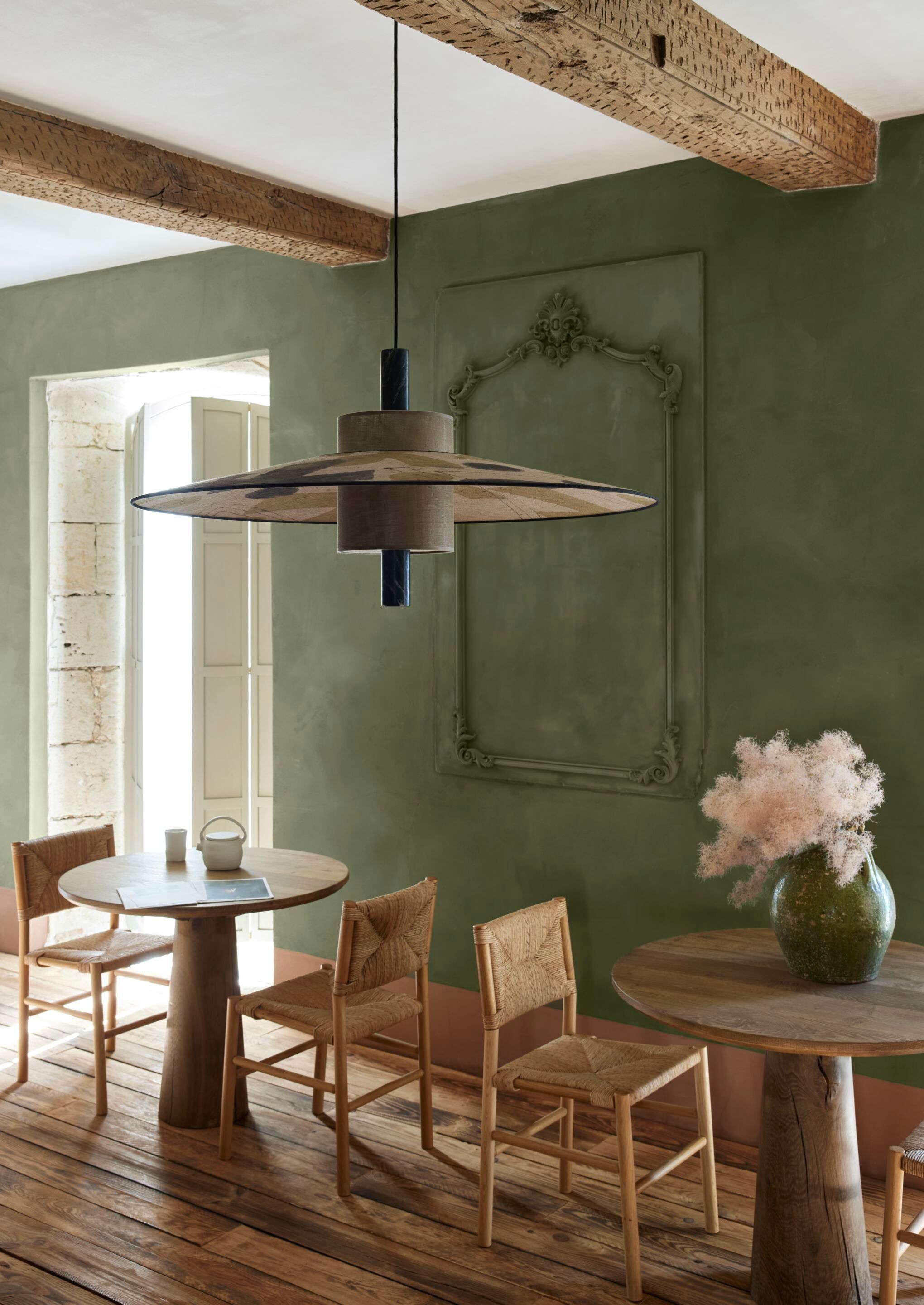 Подвесной светильник из льна Forestier Thésée ARCH-00097959 - Вид №1