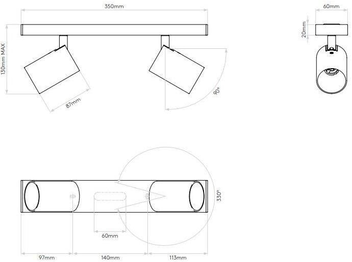 Astro Lighting Несколько светодиодных прожекторов из алюминия Ascoli sun-id-1479454 - Вид №11