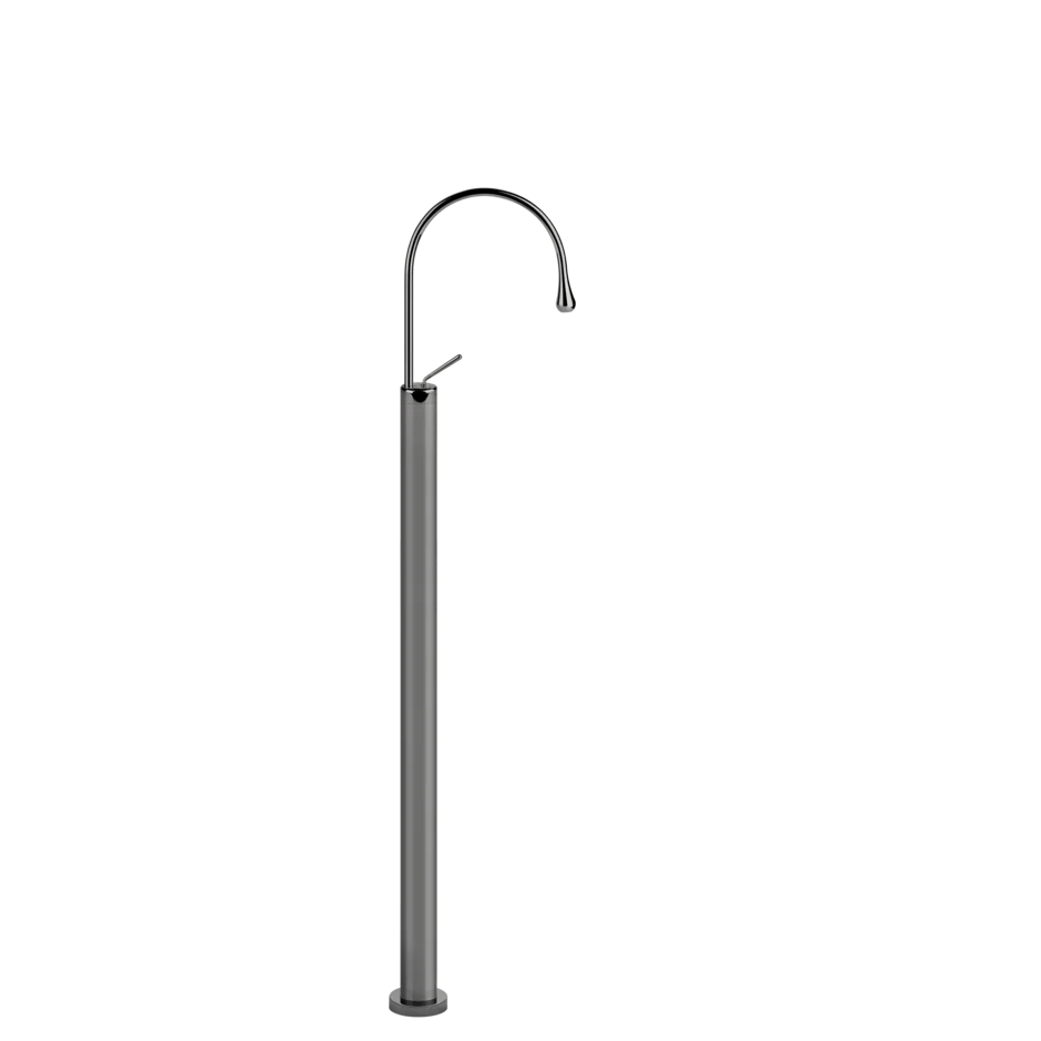 Смеситель для умывальника 33626 124 Gessi Goccia ЧЕРНЫЙ МЕТАЛЛ GHRC 33626124