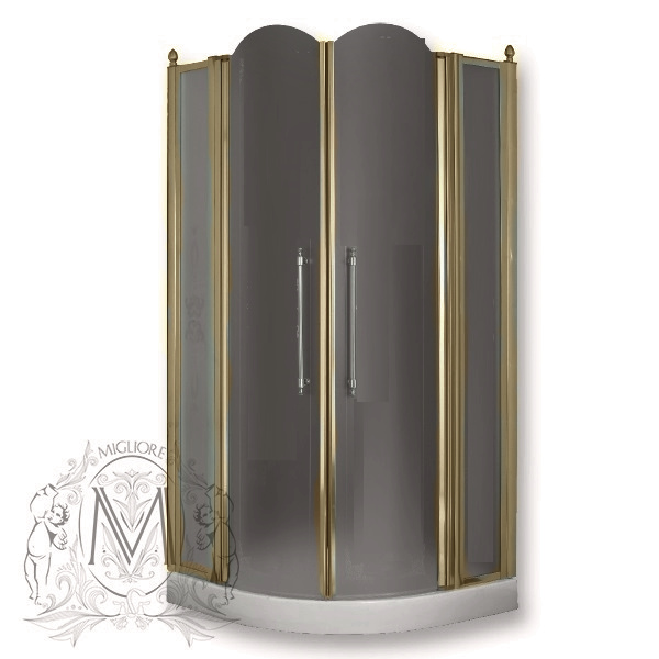 Душевой уголок MIGLIORE Diadema 90 х 90 х 185 см, стекло прозрачное ML.DDM-22.691.TR.CR - Вид №1
