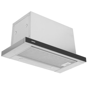 1106502 Вытяжка телескопическая Jetair BETTA 60/GR/BK GL серый/черный