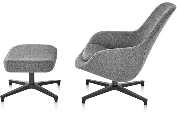 Herman Miller Подставка для ног из ткани с 4 спицами Saiba sun-id-1472429 - Вид №6
