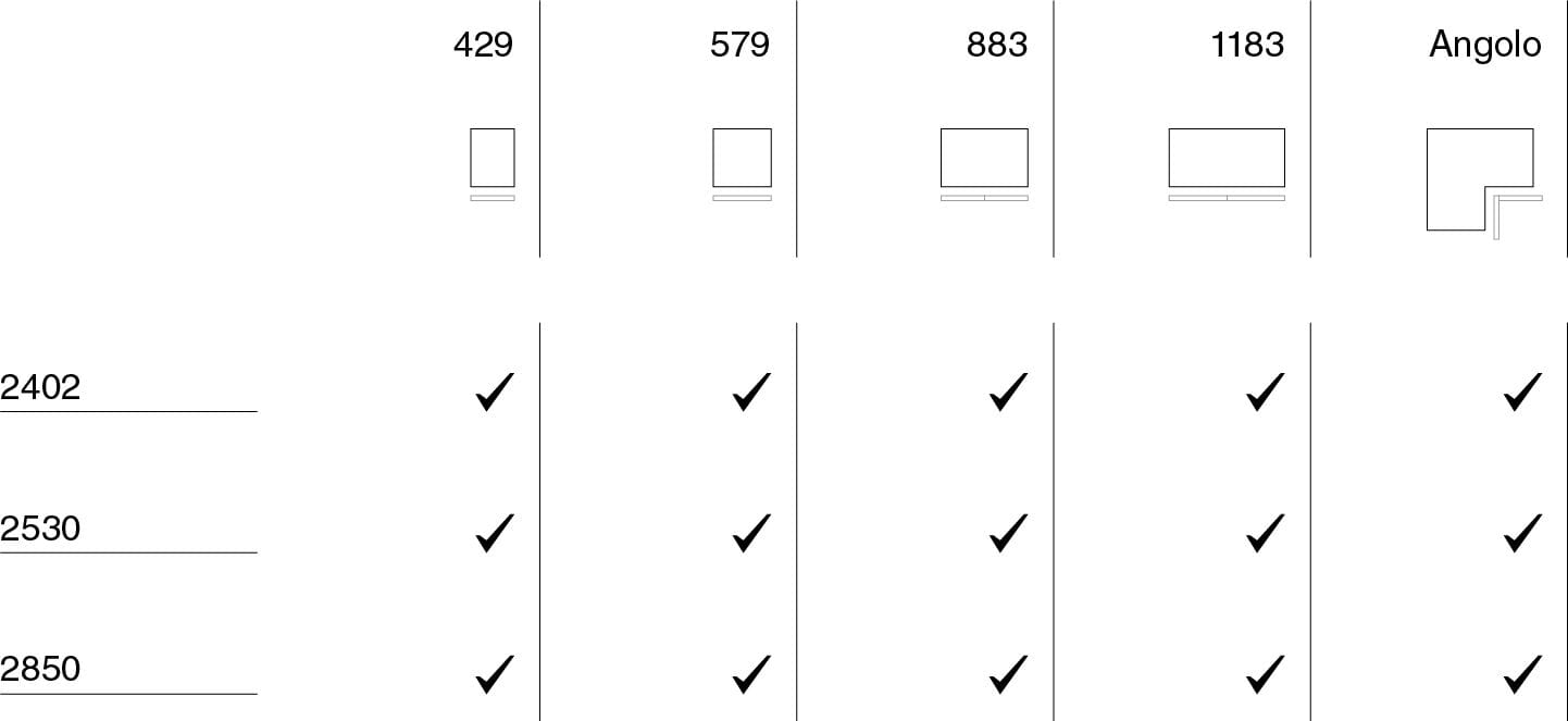 Деревянная секционная гардеробная Santalucia Mobili NAKED ARCH-00113590 - Вид №7