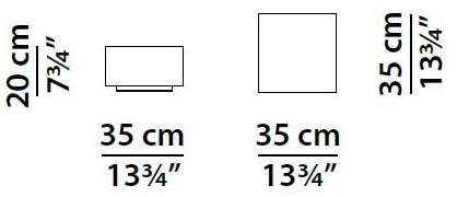 BAXTER Журнальный столик квадратный из бетона sun-id-1464610 - Вид №12