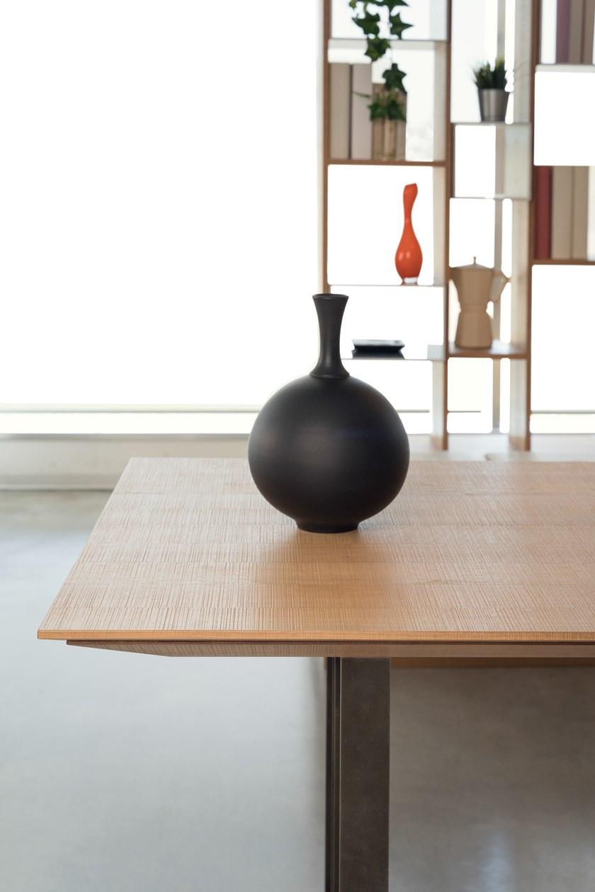 Maiullari Раскладной прямоугольный обеденный стол из стали и дерева sun-id-1454001 - Вид №15