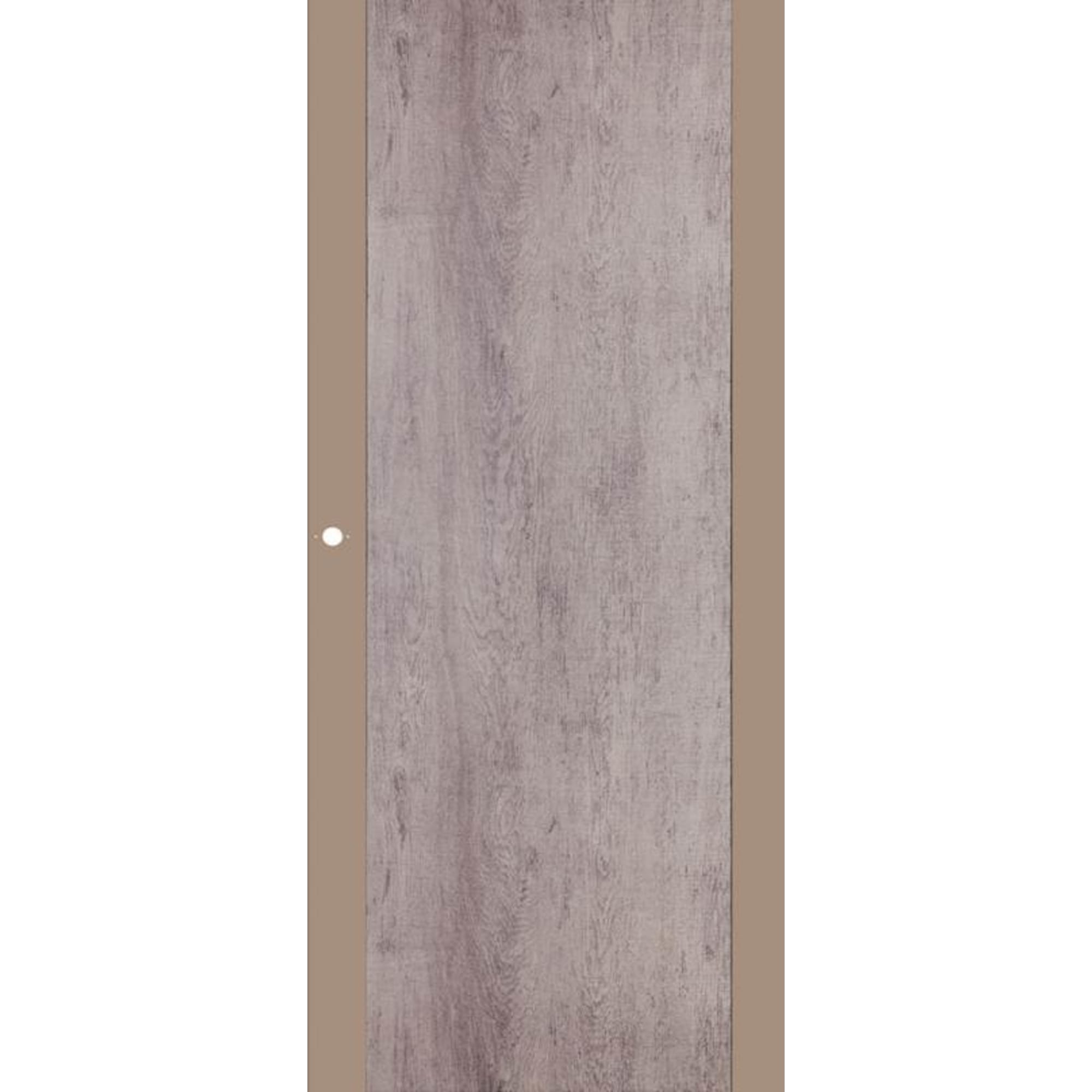 81959091 Дверь межкомнатная глухая Арт Лайн 80x200 см цвет какао/кора Santreyd 