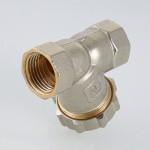 VT.193.N.04 Фильтр механической очистки косой c заглушкой Valtec 1/2"  - Вид №7