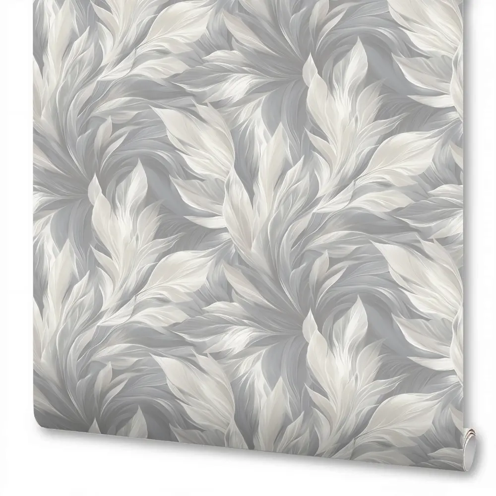 Флизелиновые обои New Age Rio серые с рельефным рисунком 89433218 STLM-1569855