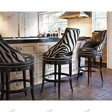 Прилавки и Табуреты 03534-520-001 Zebrano Swivel Counter Stool Ambella 