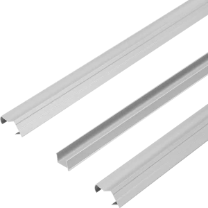 Комплект профилей для зеркальной двери Alfa 270x7 см алюминий цвет серебро