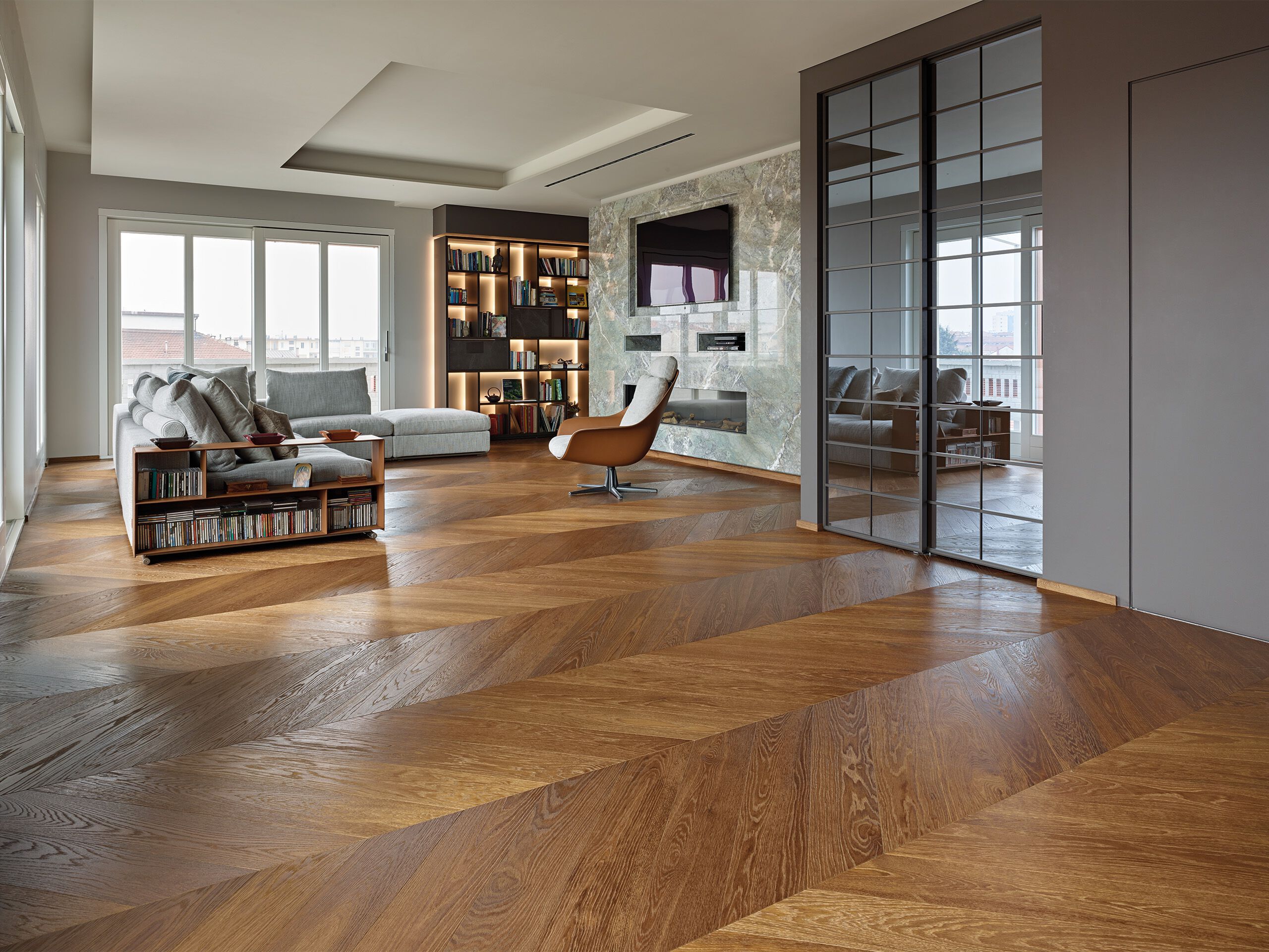 Биосовместимый трехслойный деревянный пол Fiemme Tremila Fiemme Lights ARCH-00051020