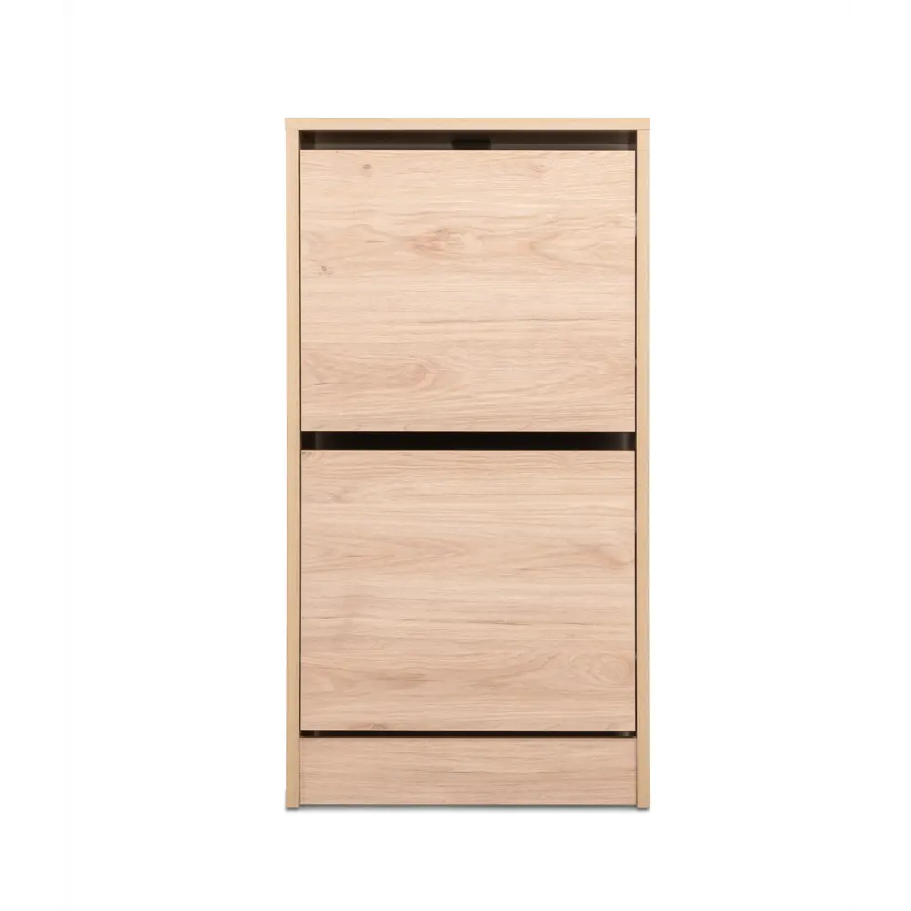 Обувница 47.5x90.3x27.7 см 2 секции ЛДСП цвет гикори джексон Santreyd STLM-2169792 - Вид №3