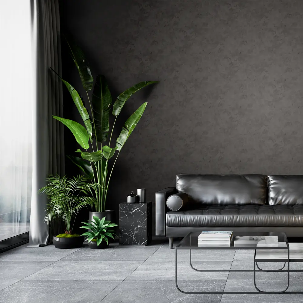 INSPIRE Plaster: Флизелиновые обои с эффектом штукатурки в коричневом оттенке 83617710 STLM-0042838 - Вид №2