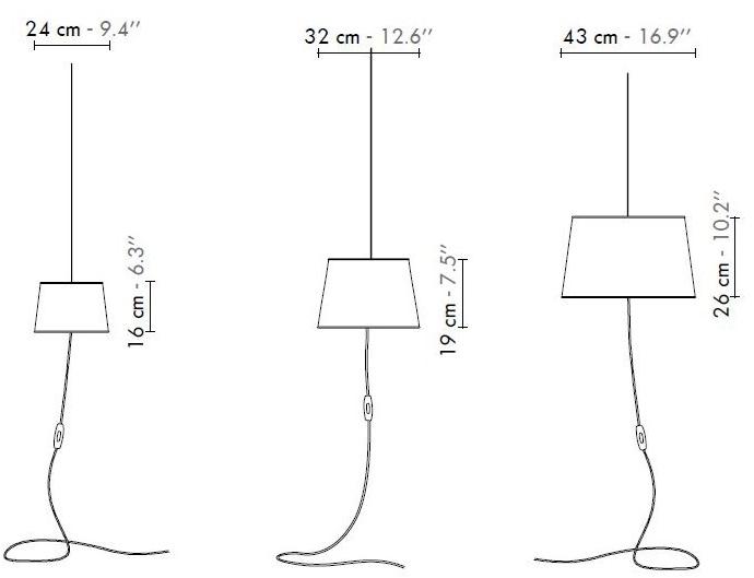 designheure Подвесной светильник из ткани Nuage sun-id-1351329 - Вид №3