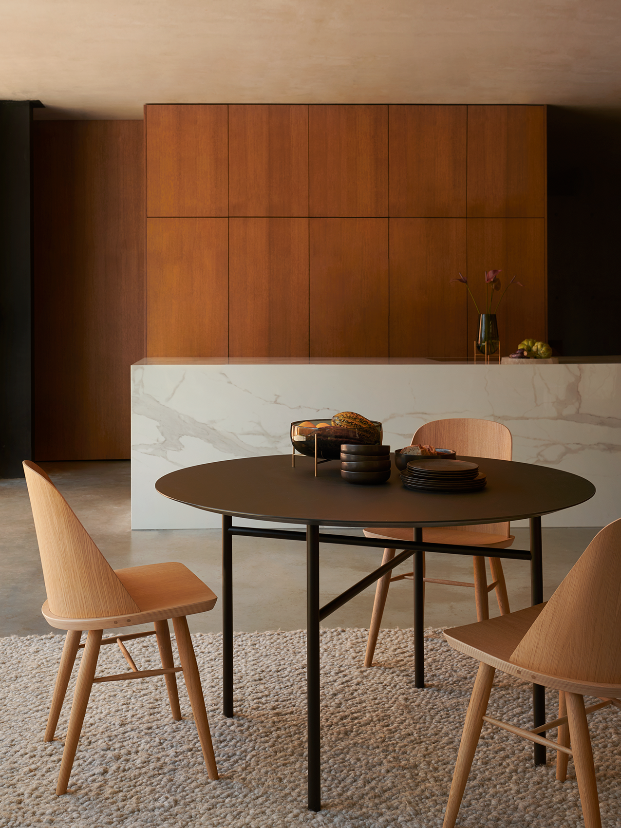 5709262026050 Обеденный стол Snaregade, круглый LuceLight  - Вид №7